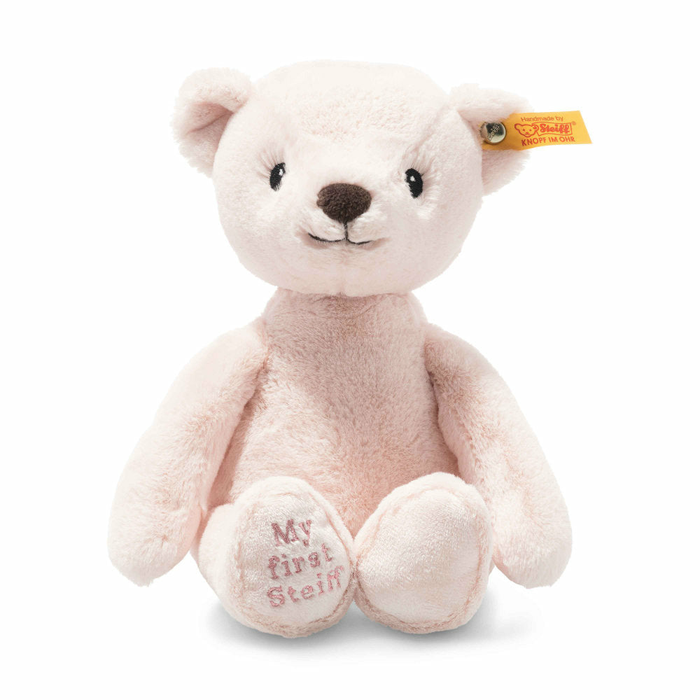 Steiff® | Soft Cuddly Friends | My first Steiff Teddybär | rosa  | 26 cm