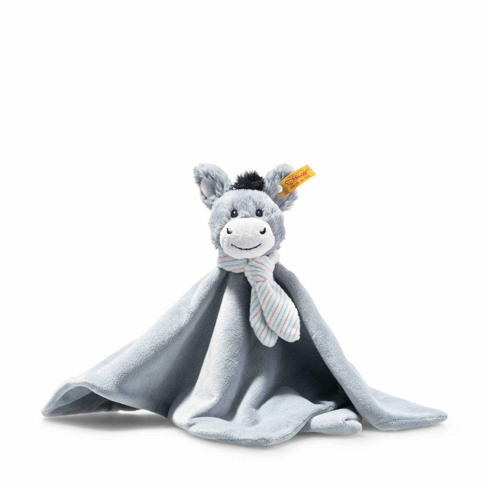 Steiff® | Soft Cuddly Friends Dinkie Esel Schmusetuch | 26 cm