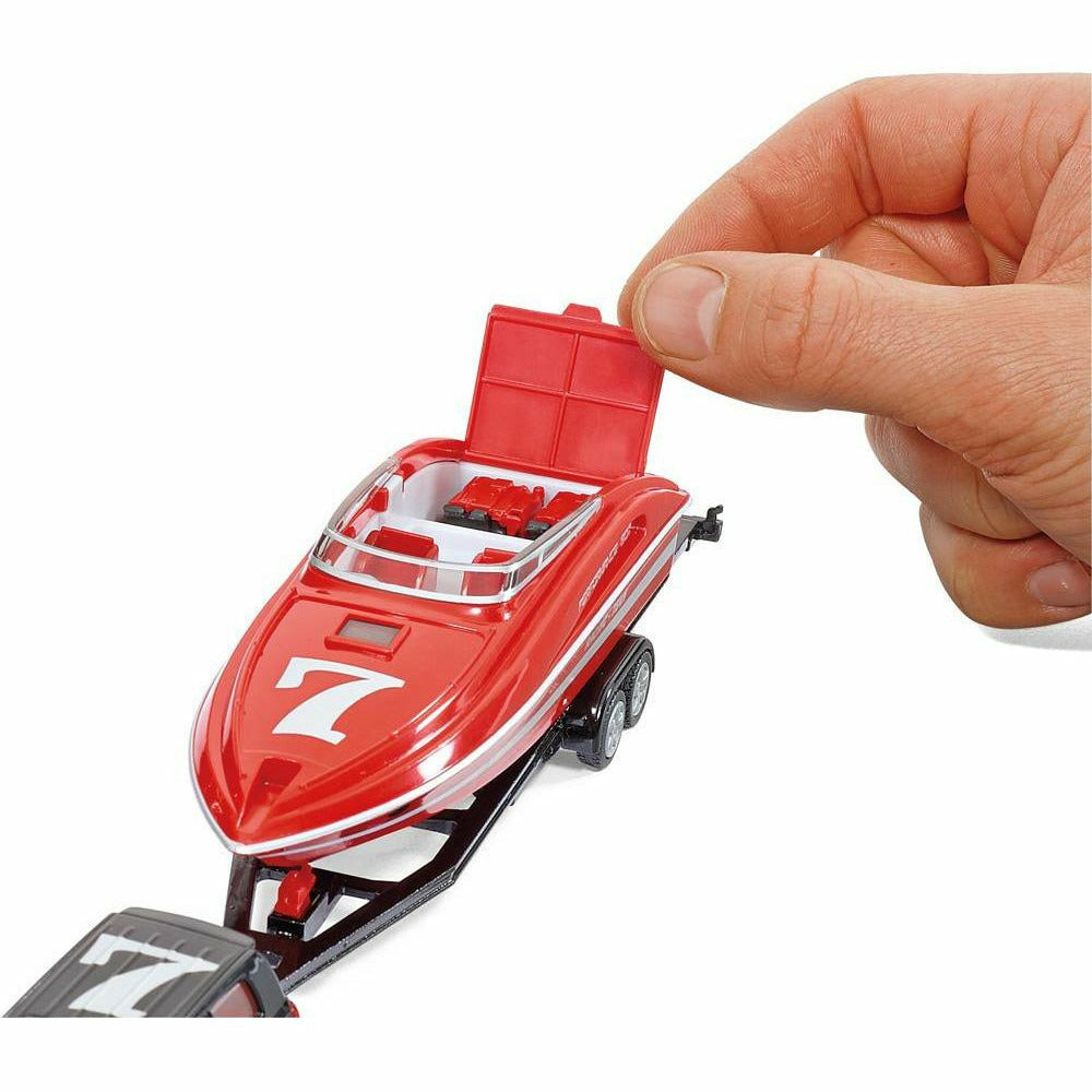 SIKU | PKW mit Motorboot