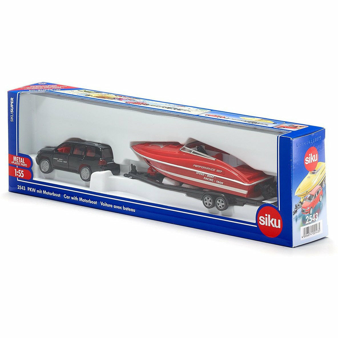 SIKU | PKW mit Motorboot