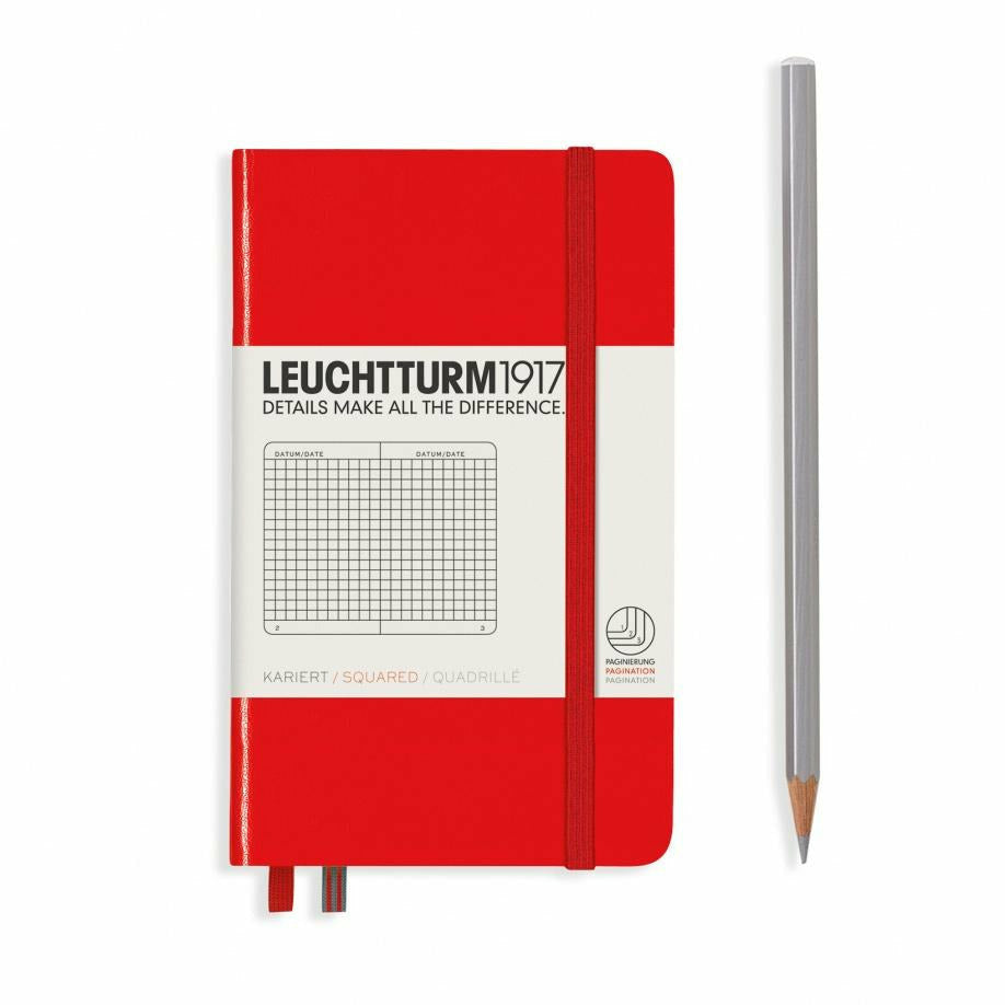 Notizbuch Pocket (A6), Hardcover, 187 nummerierte Seiten