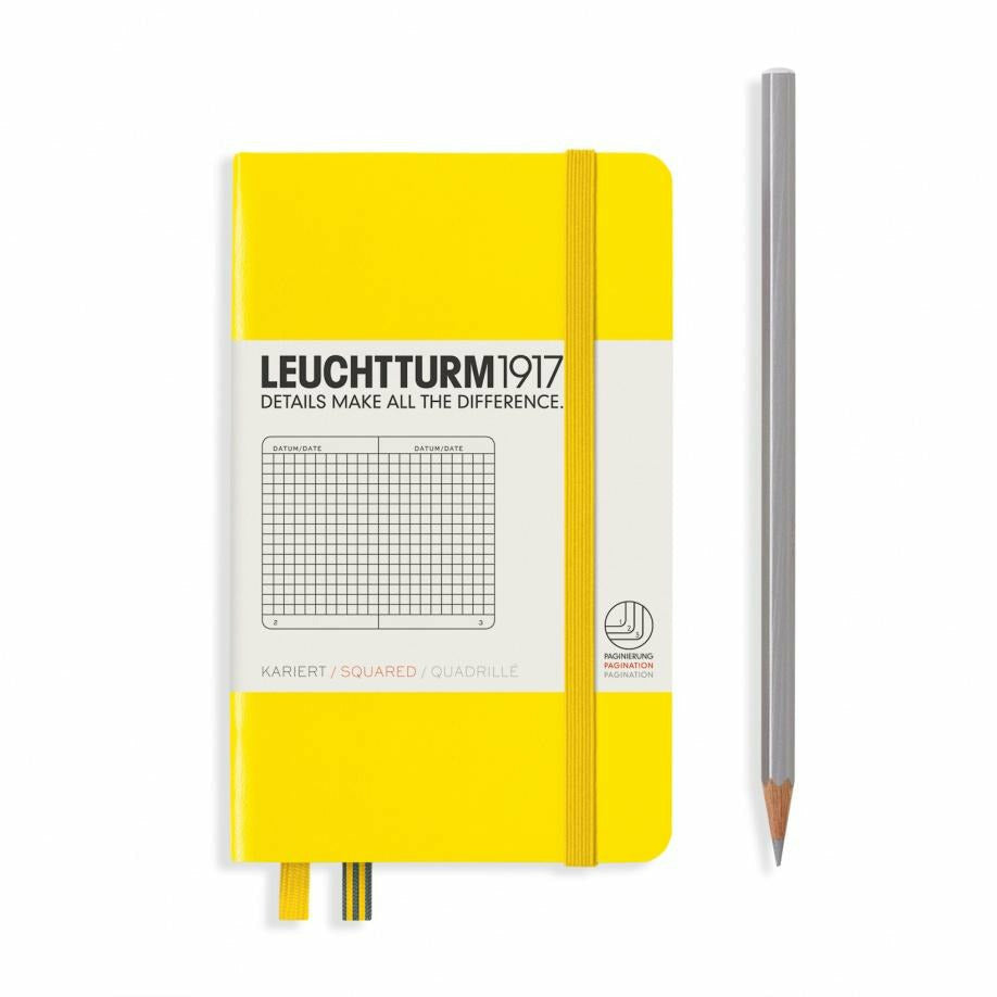 Notizbuch Pocket (A6), Hardcover, 187 nummerierte Seiten