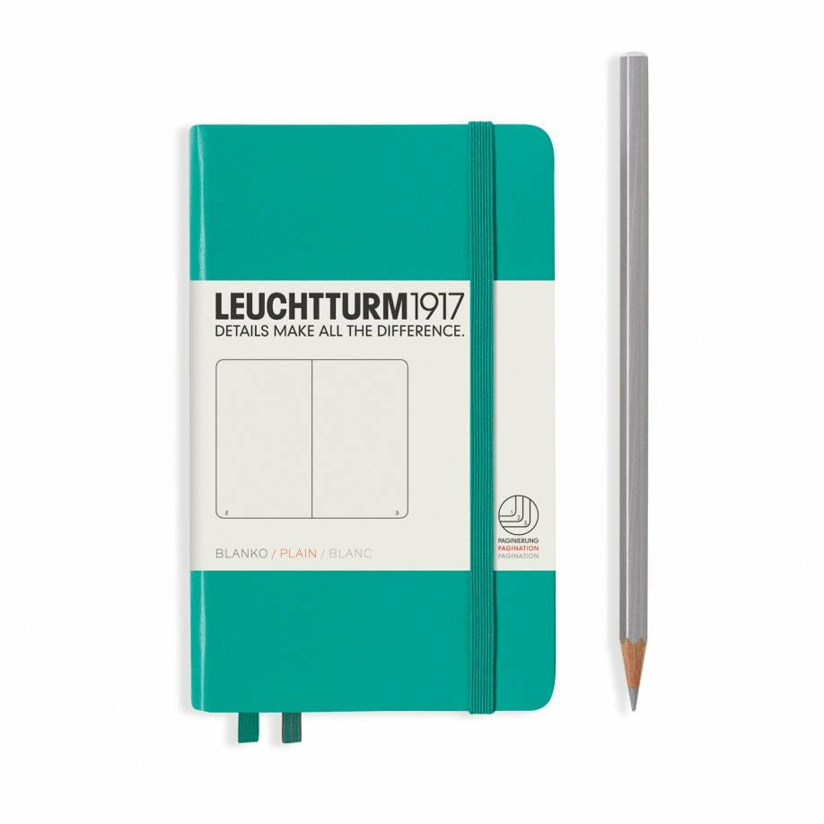 Notizbuch Pocket (A6), Hardcover, 187 nummerierte Seiten