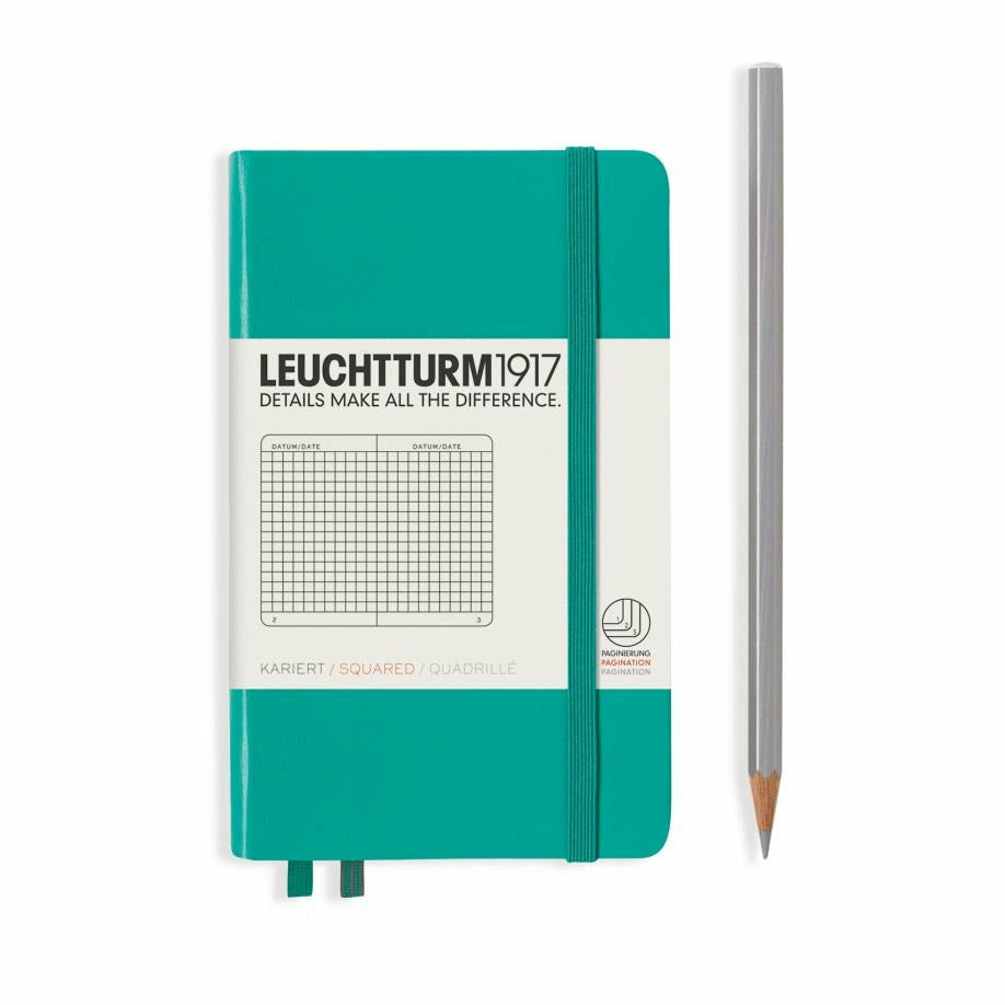 Notizbuch Pocket (A6), Hardcover, 187 nummerierte Seiten