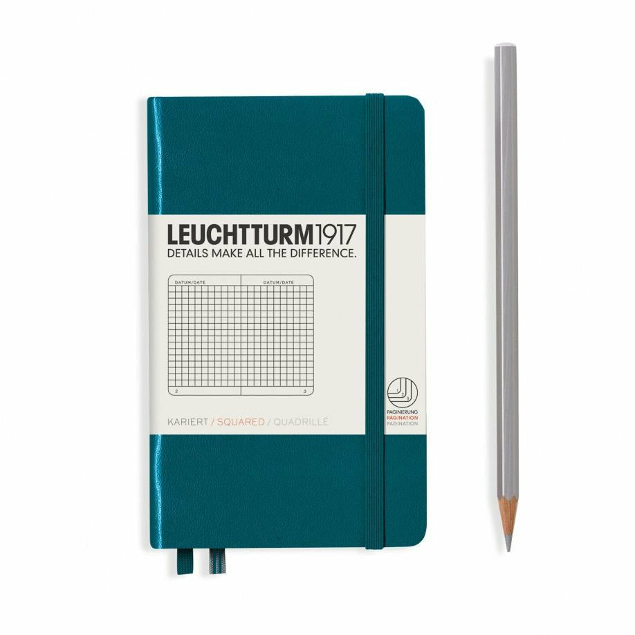 Notizbuch Pocket (A6), Hardcover, 187 nummerierte Seiten