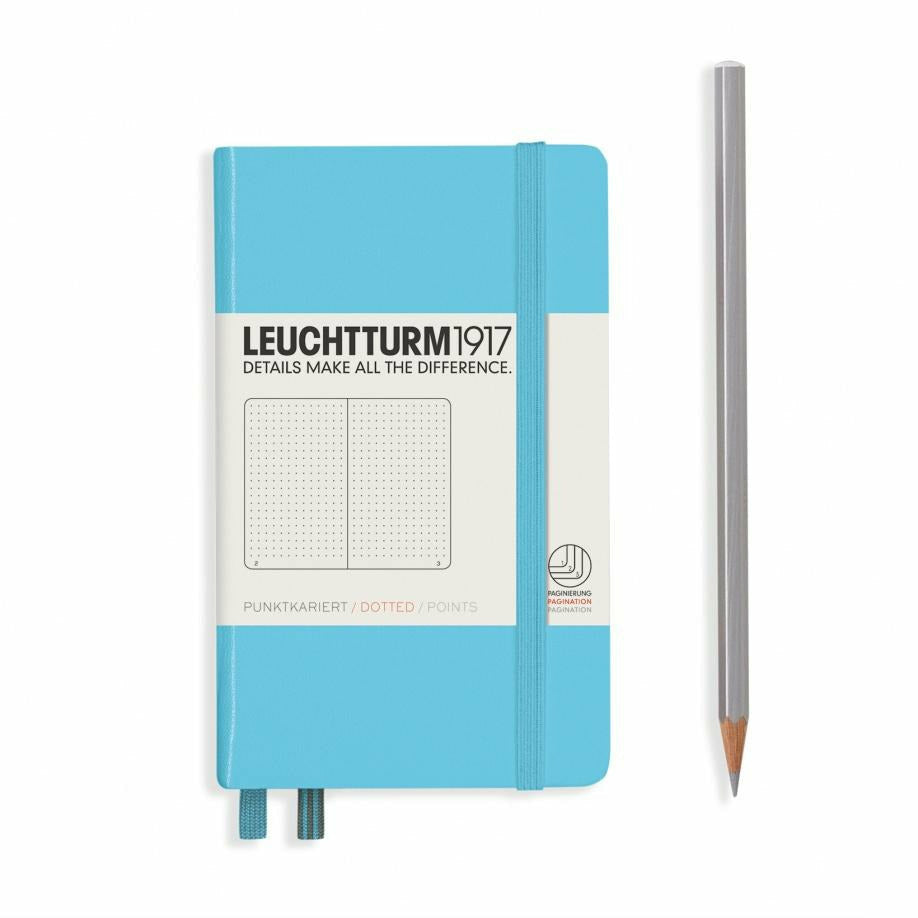 Notizbuch Pocket (A6), Hardcover, 187 nummerierte Seiten