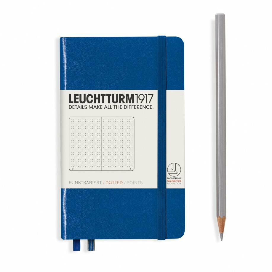 Notizbuch Pocket (A6), Hardcover, 187 nummerierte Seiten