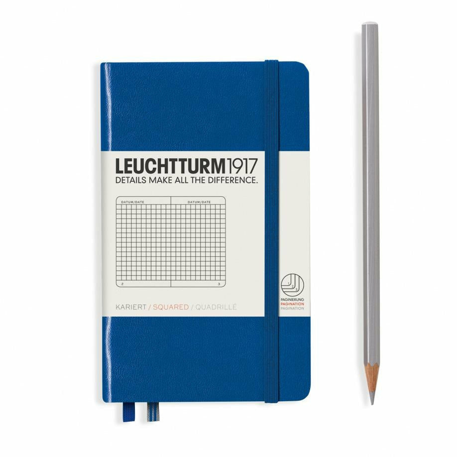 Notizbuch Pocket (A6), Hardcover, 187 nummerierte Seiten