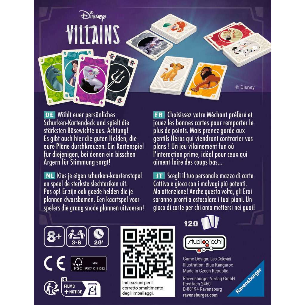 Ravensburger | Disney Villains - The Card Game