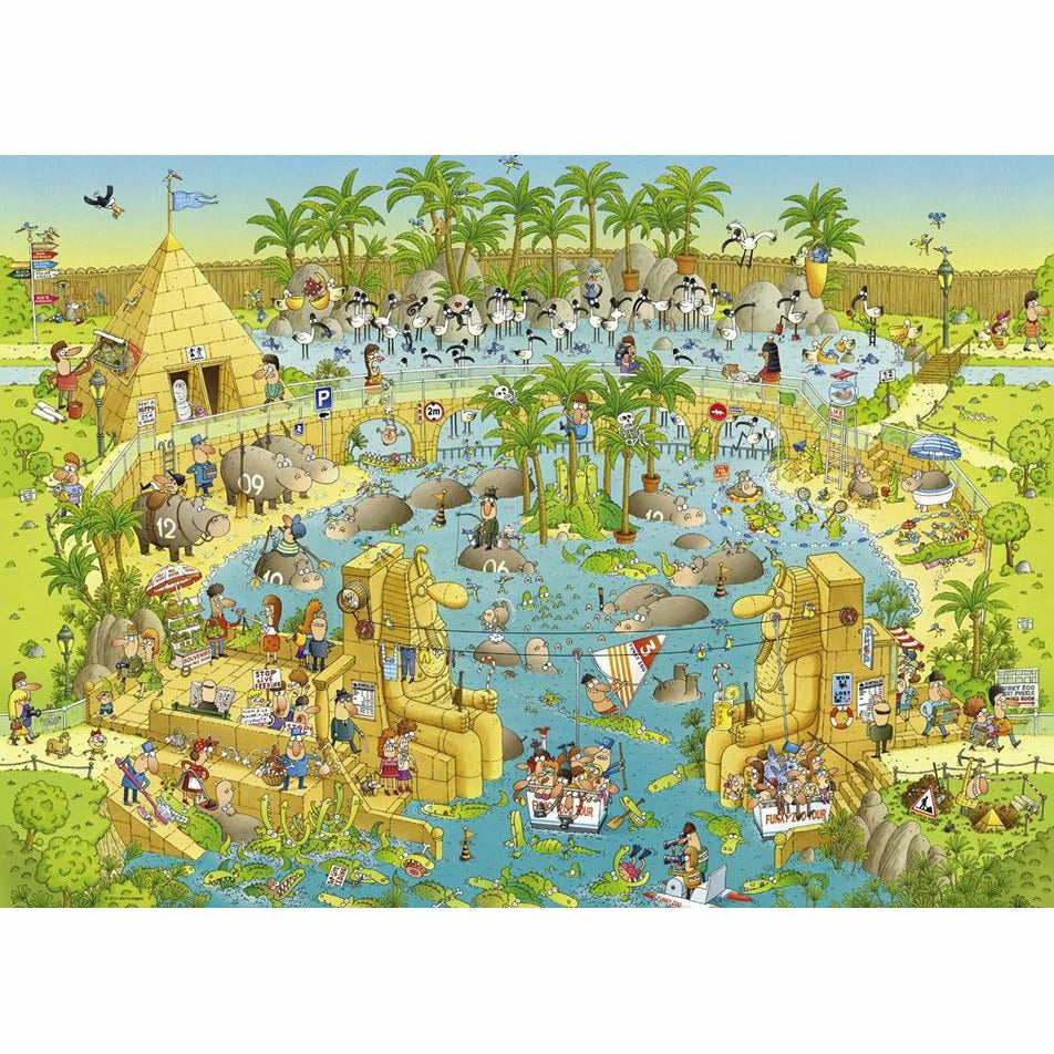 Nile Habitat - Puzzle - 1000 Teile