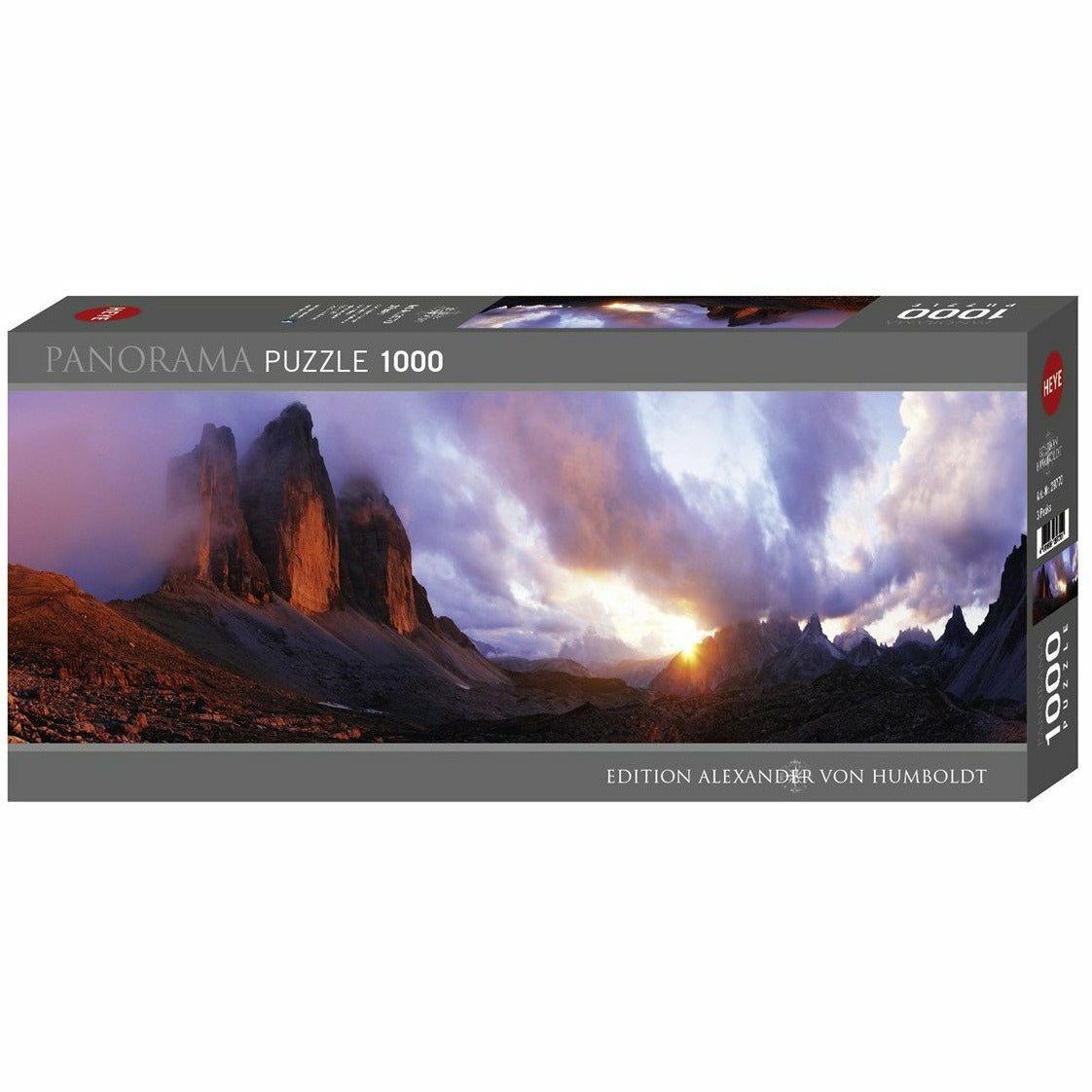 Three Peaks | Drei Zinnen - Puzzle - 1000 Teile