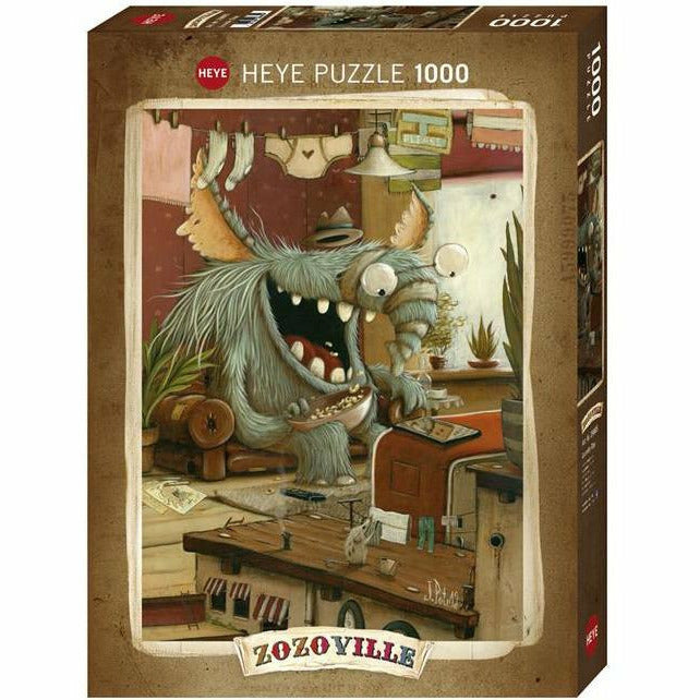 Laundry Day - Zozoville  -  Puzzle  - 1000 Teile