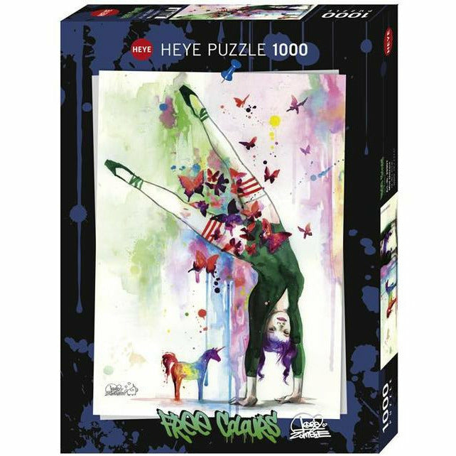 Mini Unicorn, Free Colours  -  Puzzle  -  1000 Teile