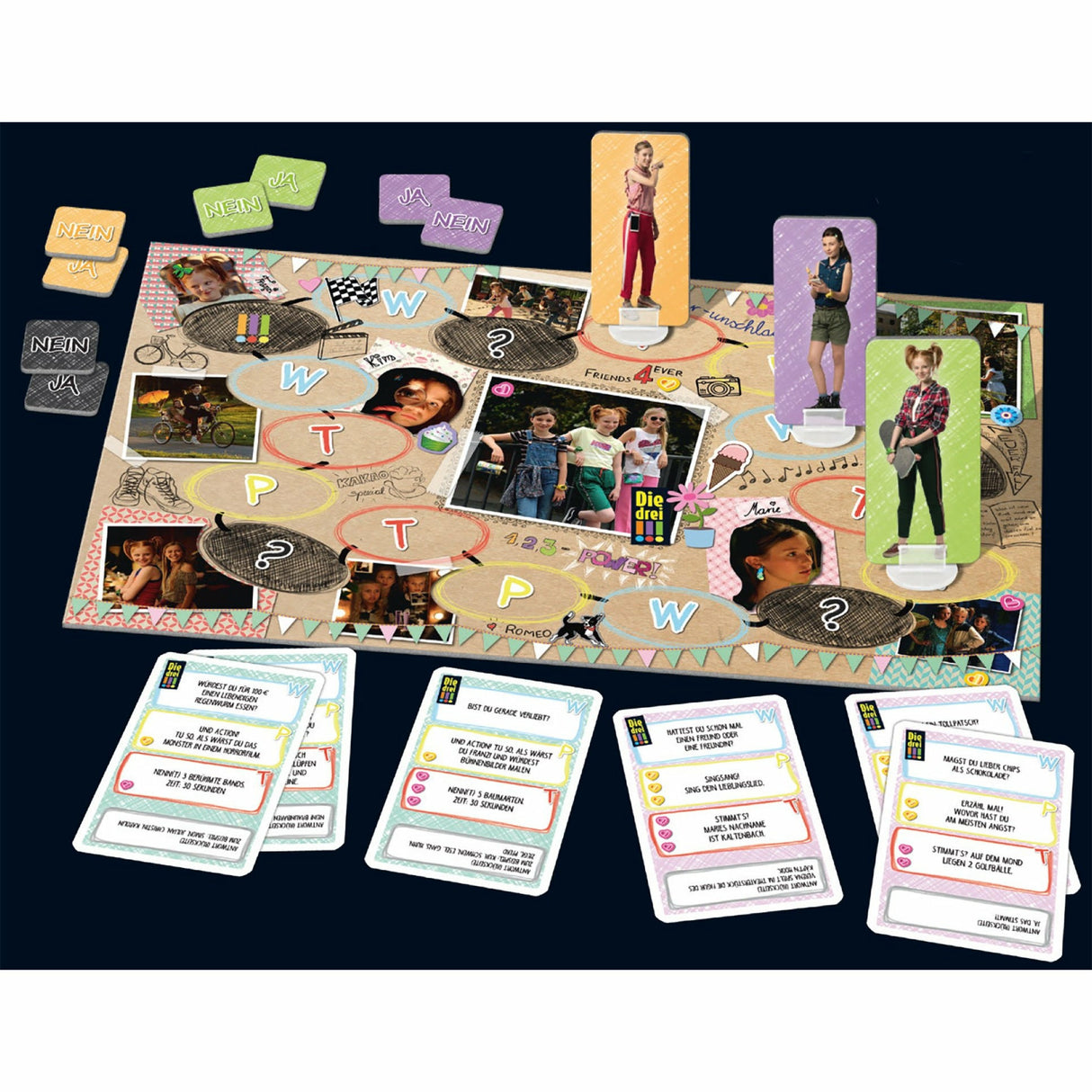 Die drei !!! Und Action! Spiel zum Film