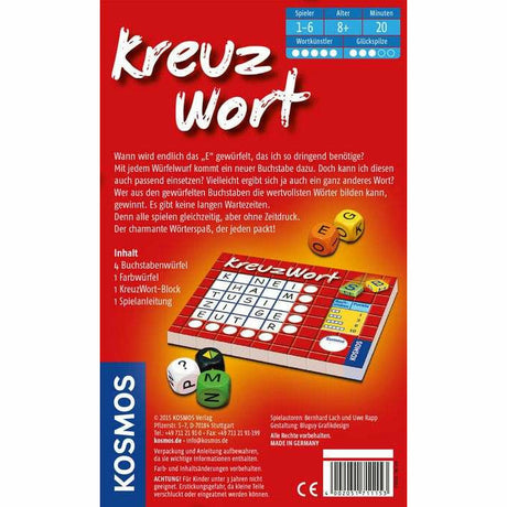 KOSMOS | Kreuzwort