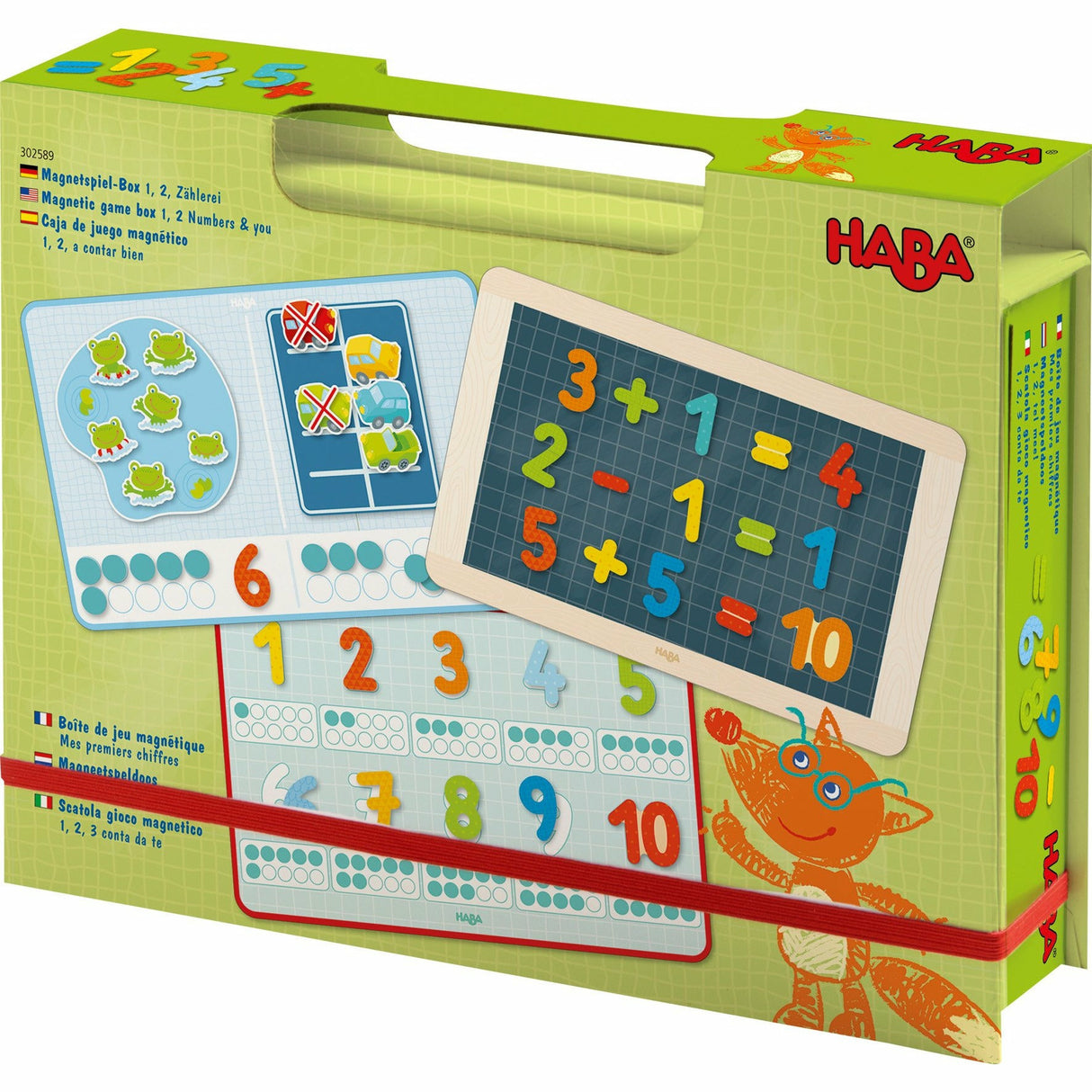 HABA | Magnetspiel-Box 1, 2, Zählerei