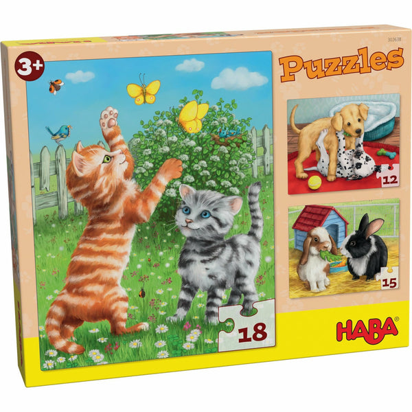 HABA | Puzzles Haustiere