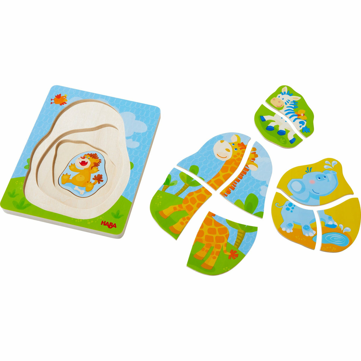 HABA | Holzpuzzle Wildtiere