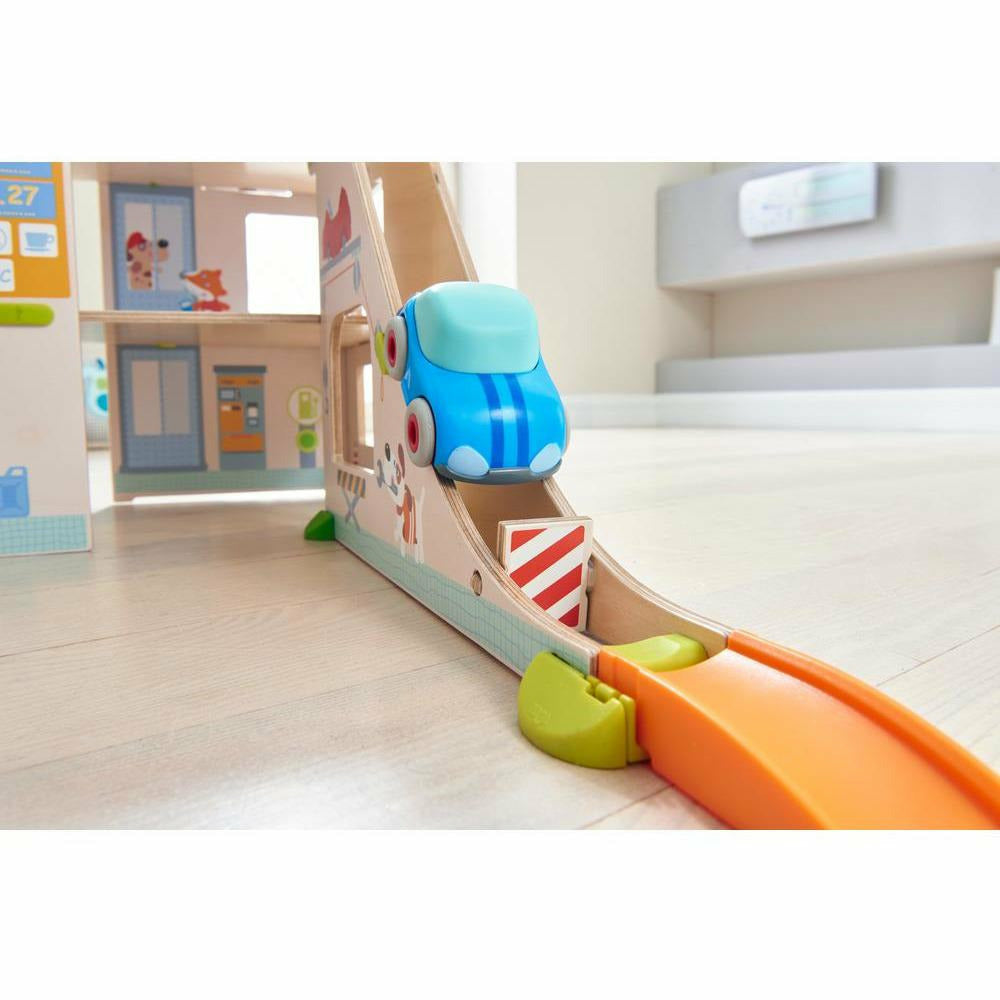 HABA | Kullerbü – Spielbahn Parkhaus (Karton beschädigt/verblichen)