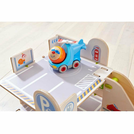HABA | Kullerbü – Spielbahn Parkhaus (Karton beschädigt/verblichen)