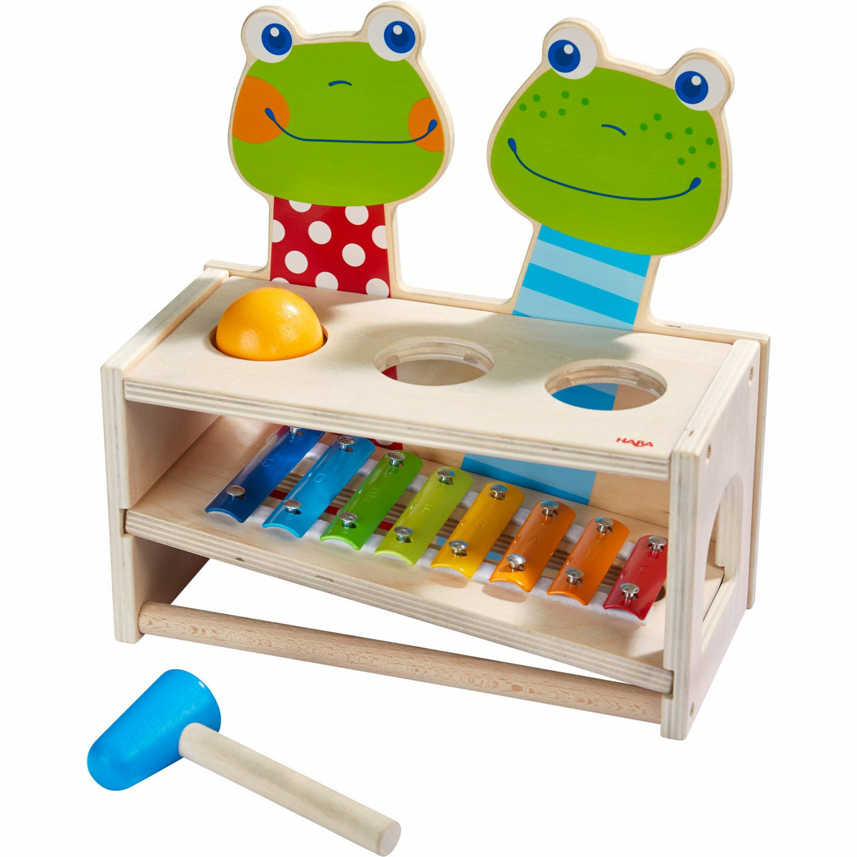 HABA | Klang-Klopfbank Froschkonzert