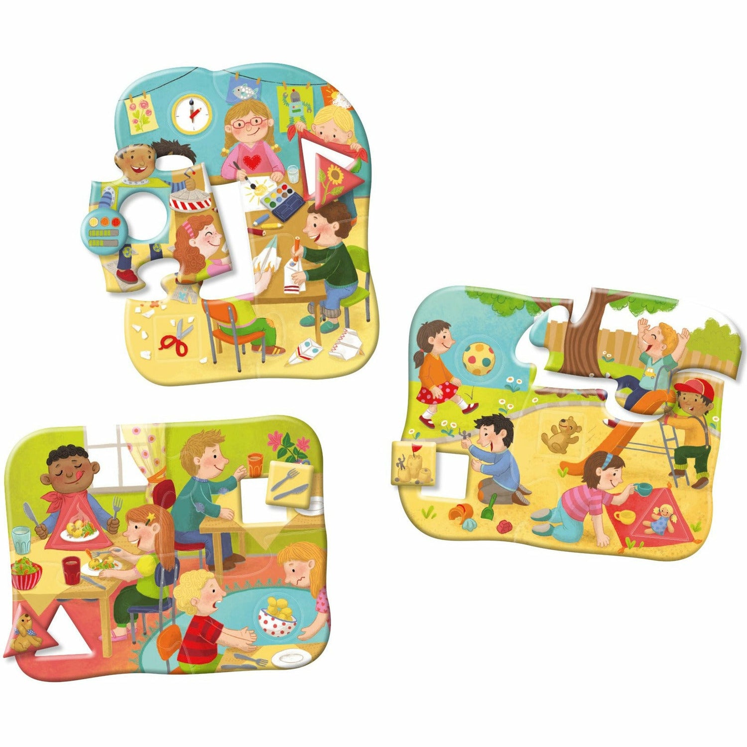 HABA | 3 erste Mix-Max-Puzzles – Im Kindergarten