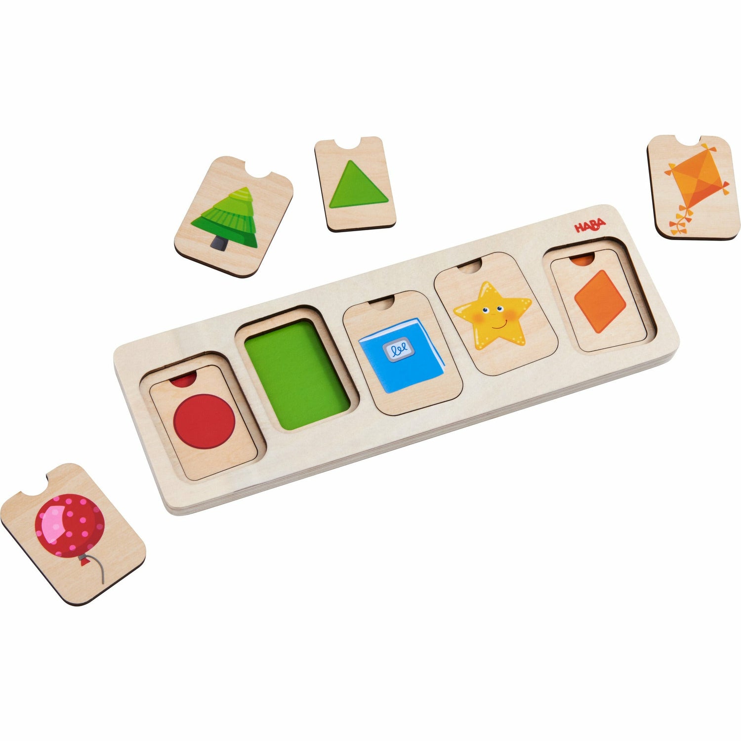 HABA | Holzpuzzle Farben & Formen