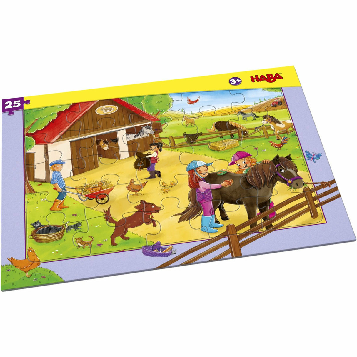 HABA | Rahmenpuzzle Pferdehof