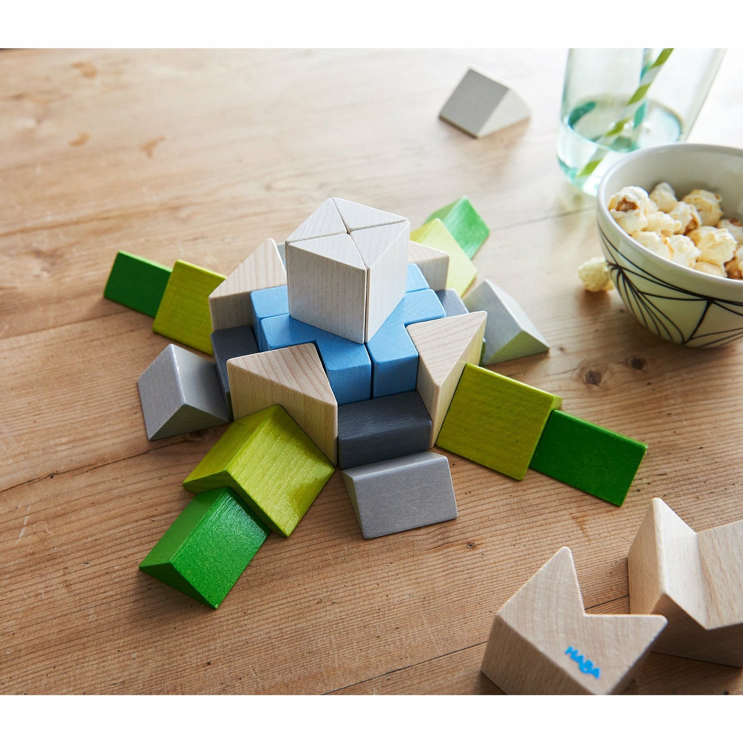 HABA | 3D-Legespiel Würfelmosaik Nordic