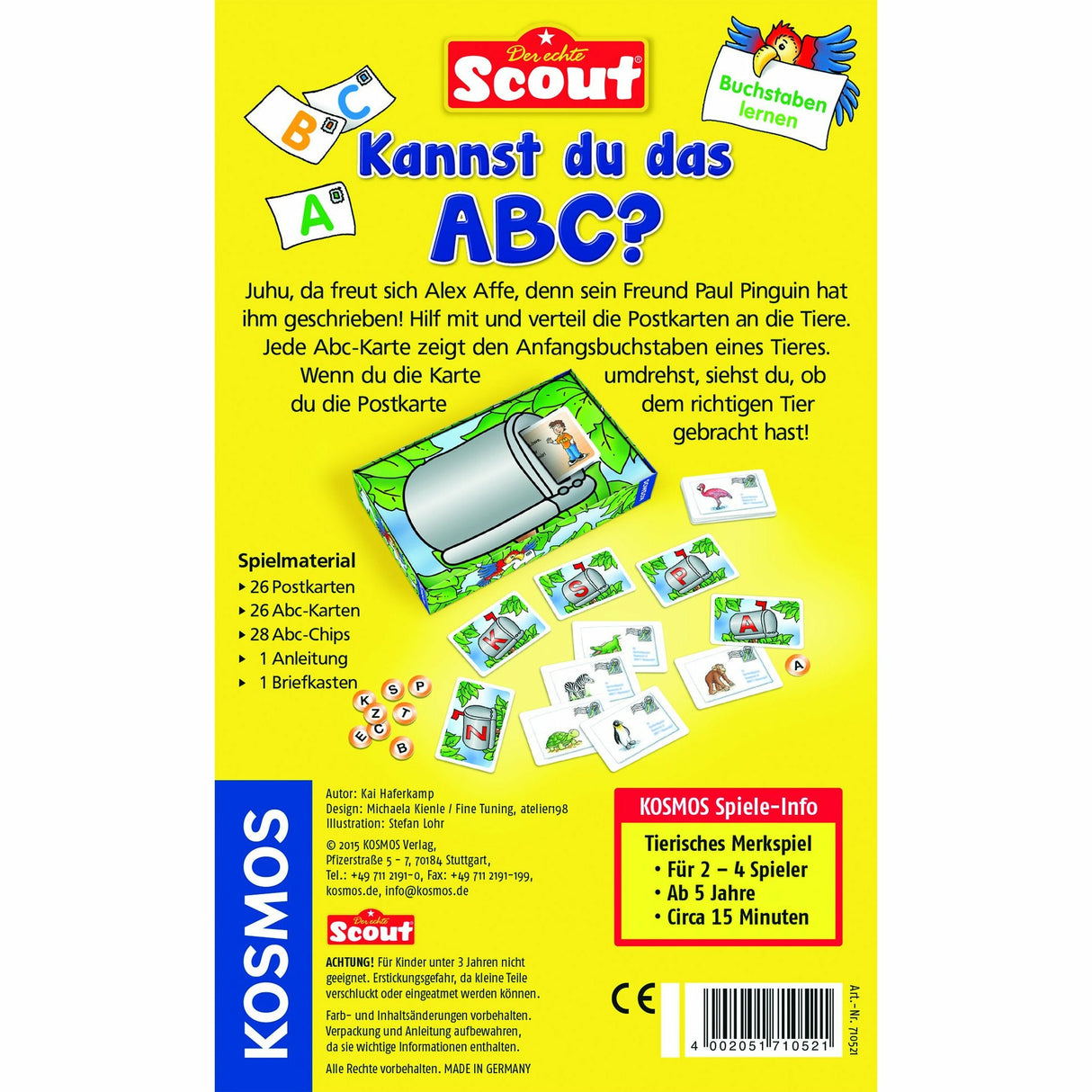 KOSMOS | Scout Kannst du das ABC?