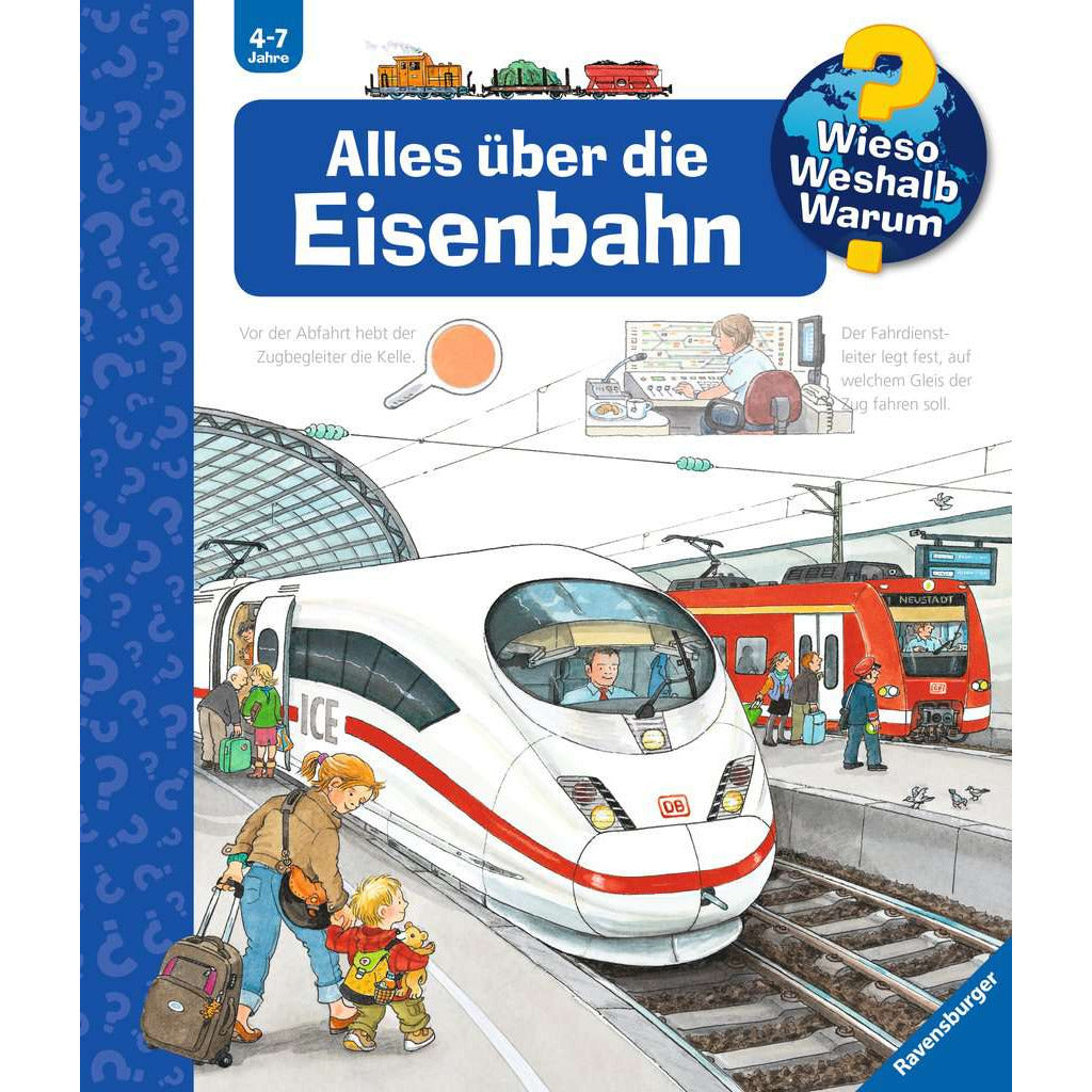 Ravensburger | Wieso? Weshalb? Warum?, Band 8: Alles über die Eisenbahn
