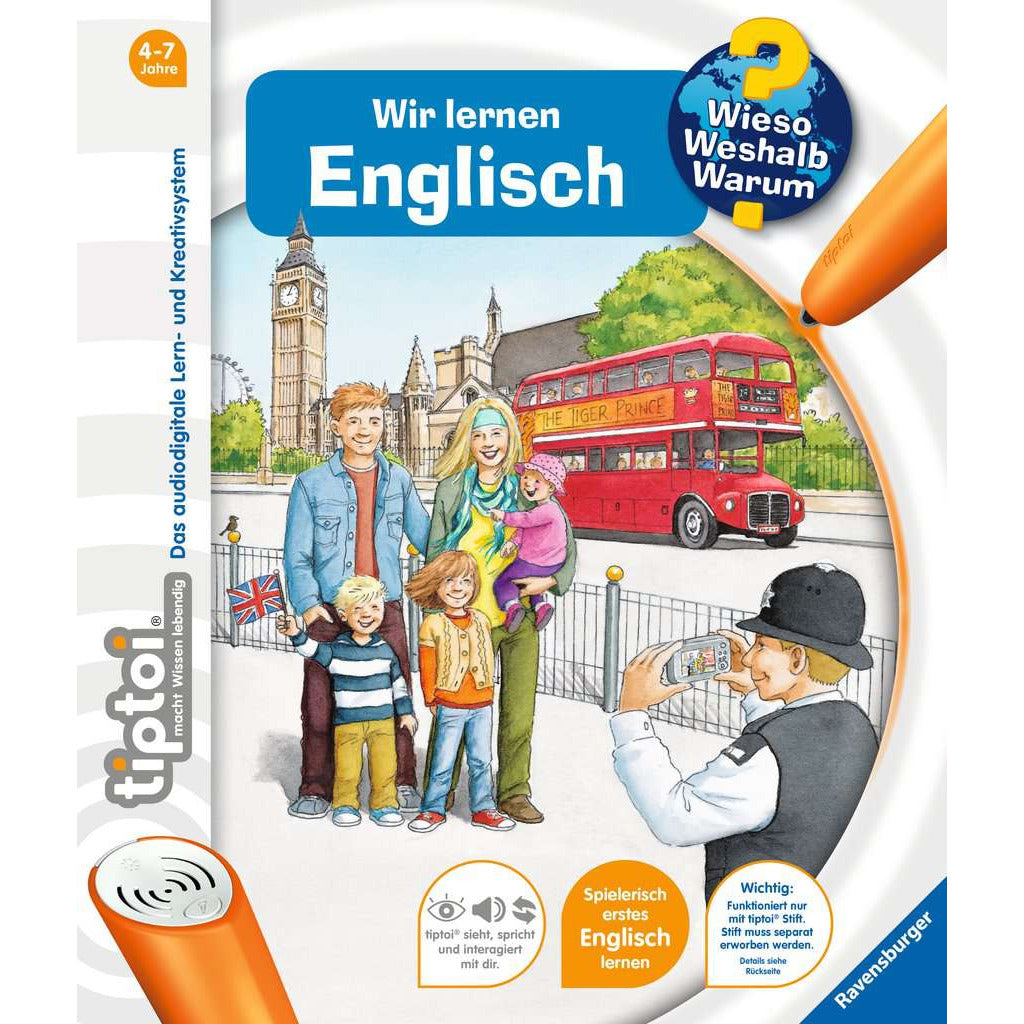 Ravensburger | tiptoi® Wieso? Weshalb? Warum? Wir lernen Englisch
