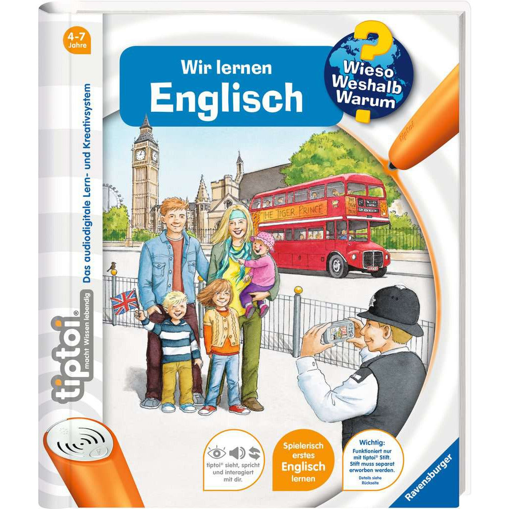 Ravensburger | tiptoi® Wieso? Weshalb? Warum? Wir lernen Englisch