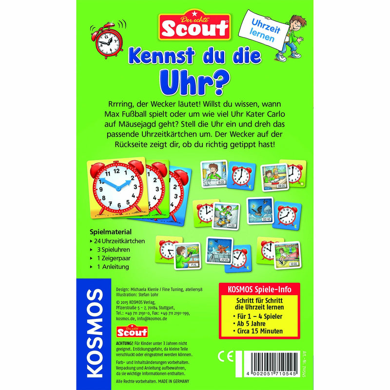 KOSMOS | Scout Kennst du die Uhr?