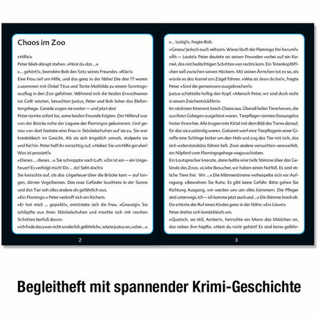 KOSMOS | Krimipuzzle Die drei ??? Kids Chaos im Zoo (150 T)