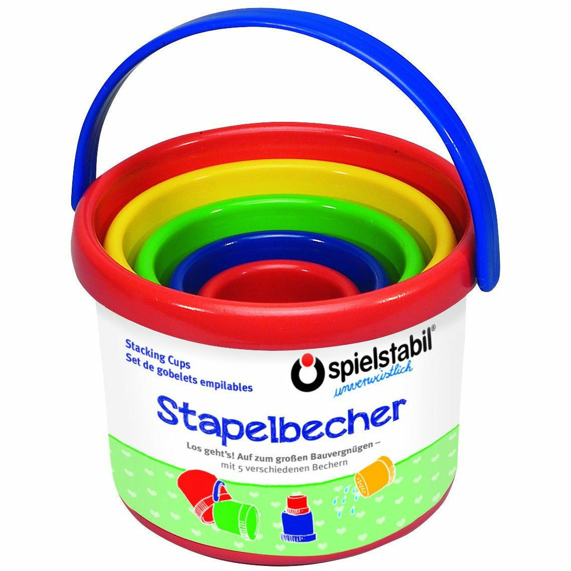 Spielstabil® | Stapelbecher-Set 5-teilig