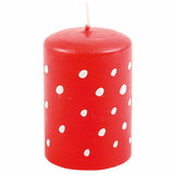 Ahrens | Lebenslicht rot mit weißen Punkten