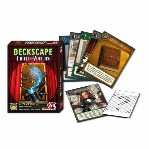 Abacusspiele | Deckscape - Hinter dem Vorhang