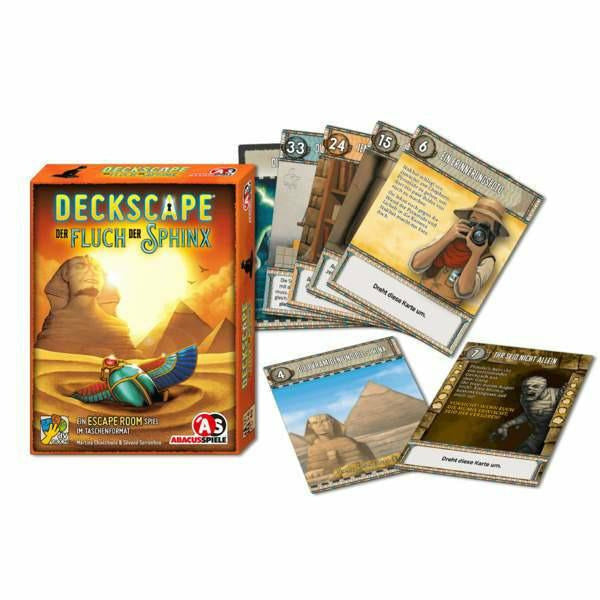 Abacusspiele | Deckscape - Der Fluch der Sphinx