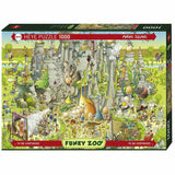 Jurassic Habitat - Puzzle - 1000 Teile