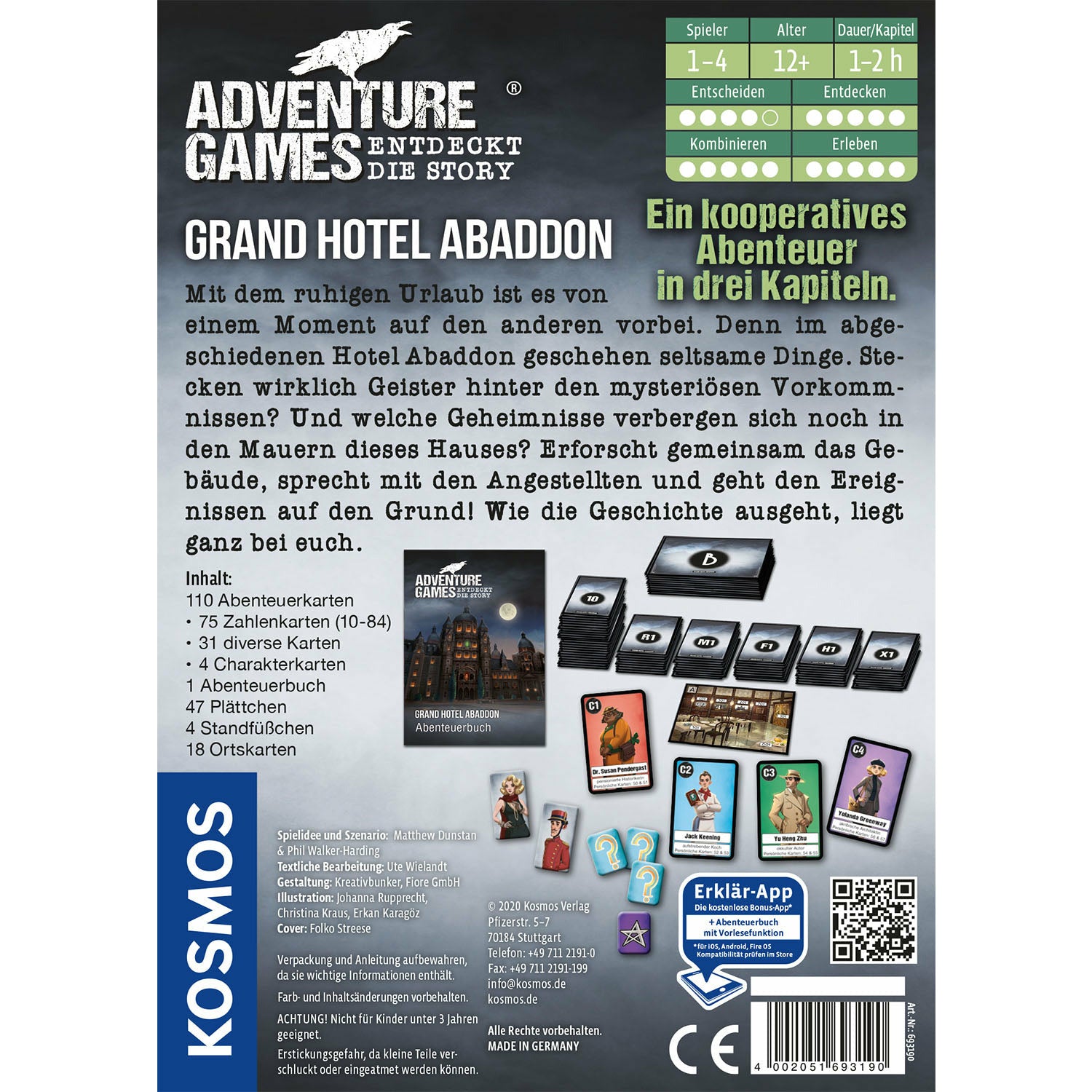 KOSMOS | Adventure Games - Grand Hotel Abaddon