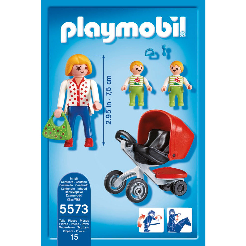 PLAYMOBIL 5573 Zwillingskinderwagen