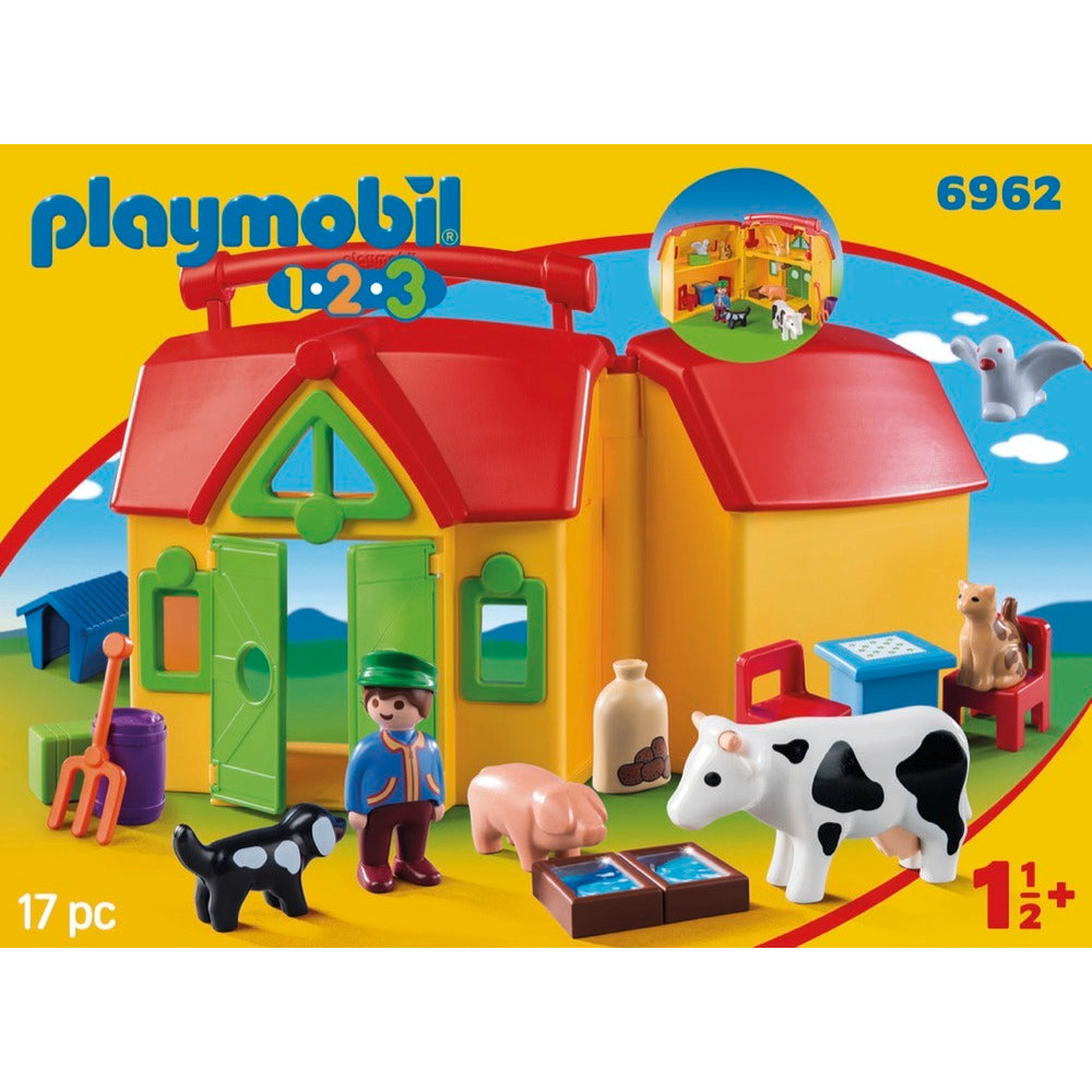 PLAYMOBIL 6962 Mein Mitnehm-Bauernhof