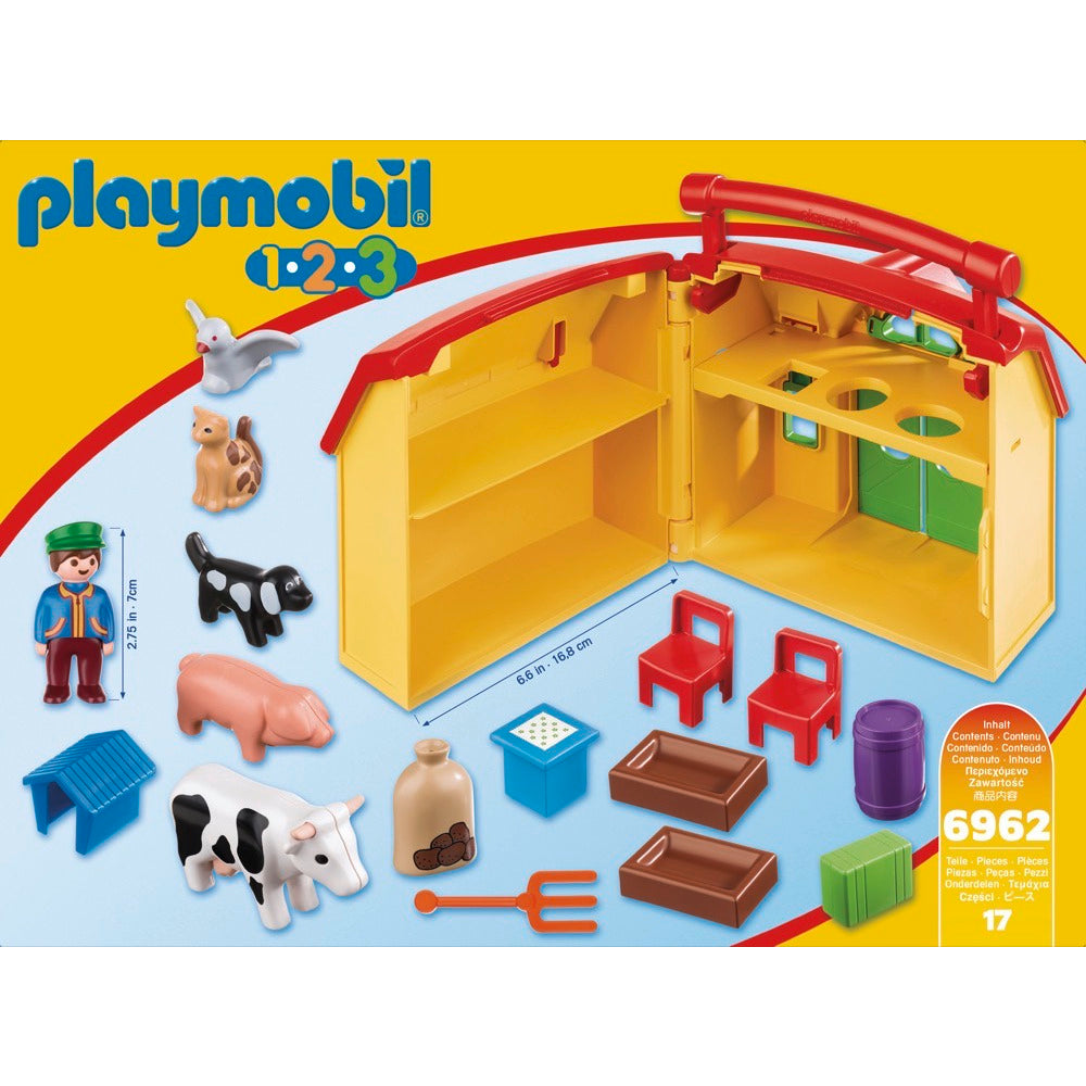 PLAYMOBIL 6962 Mein Mitnehm-Bauernhof