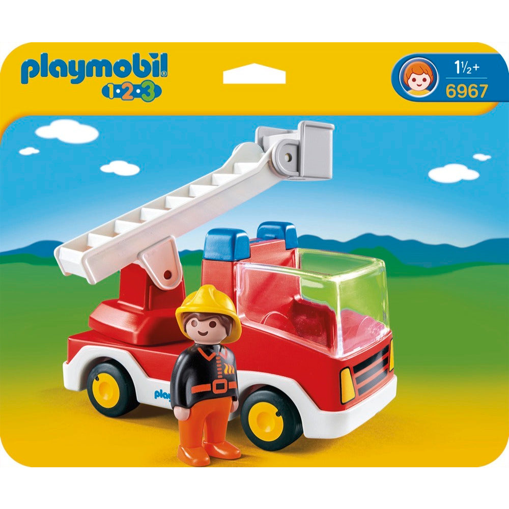 PLAYMOBIL 6967 Feuerwehrleiterfahrzeug