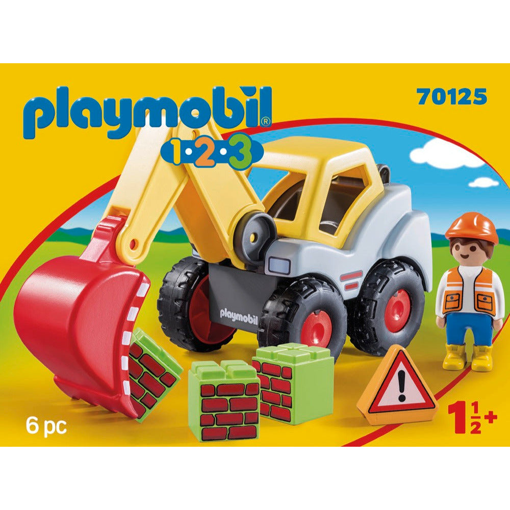 PLAYMOBIL 70125 Schaufelbagger