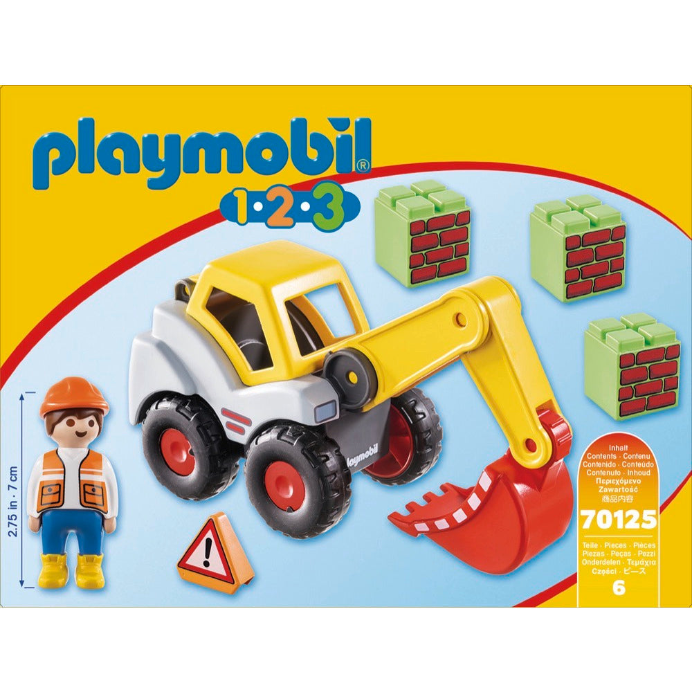 PLAYMOBIL 70125 Schaufelbagger