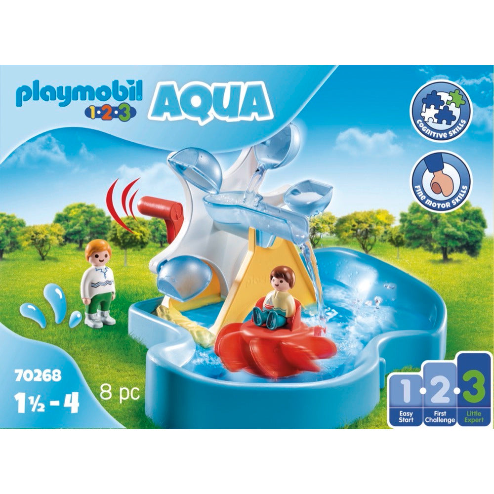 PLAYMOBIL 70268 Wasserrad mit Karussell