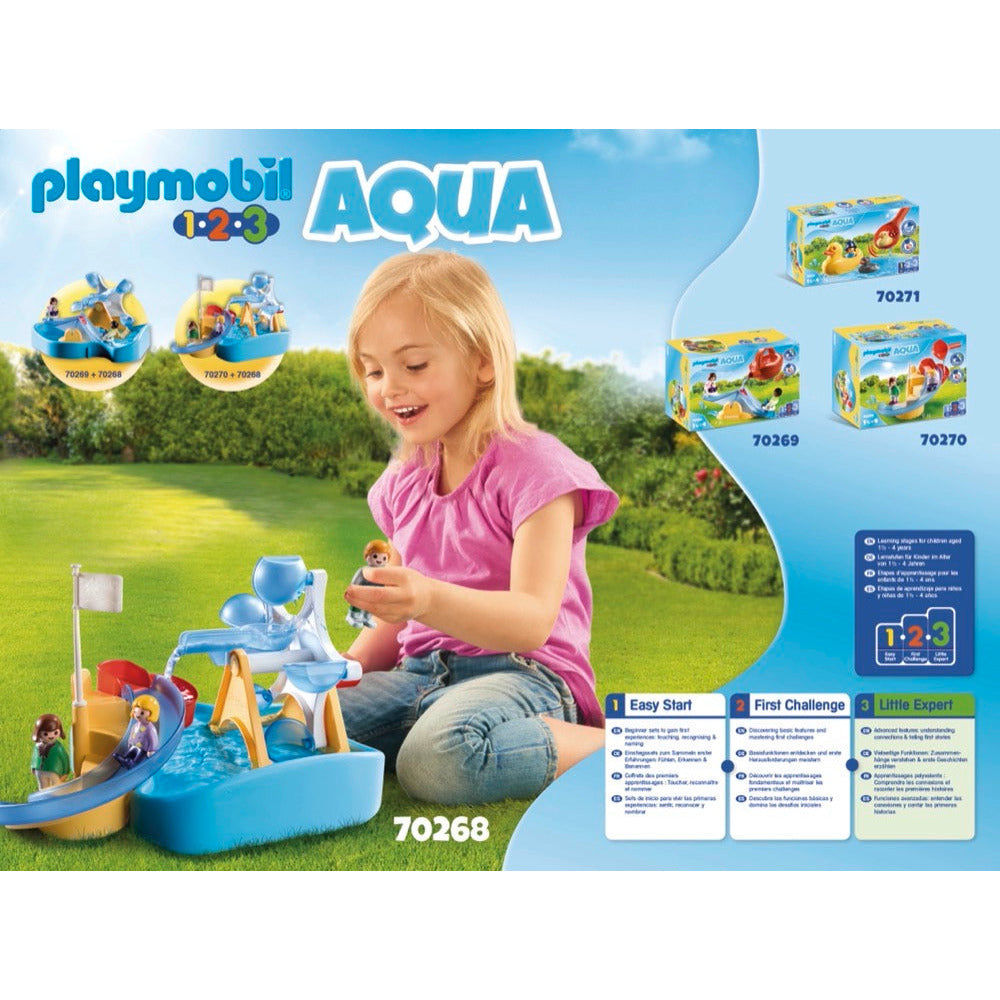 PLAYMOBIL 70268 Wasserrad mit Karussell