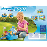 PLAYMOBIL 70268 Wasserrad mit Karussell